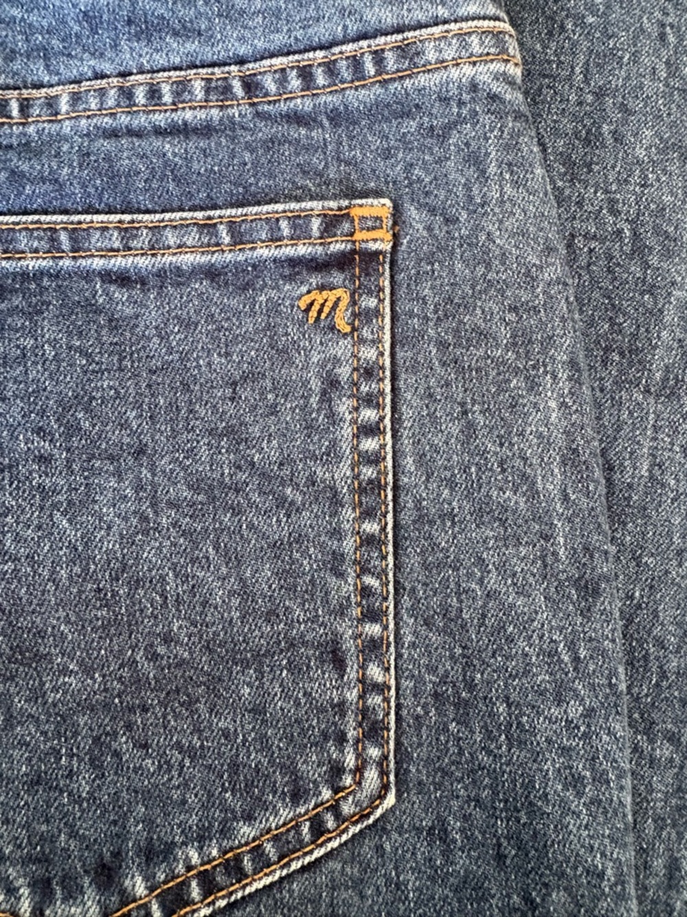 MADEWELL JEANS WOMENS 28 BLUE THE PERFECT VINTAGE FLARE JEAN LIKE NEW - Picture 8 of 16